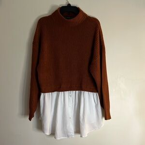 ELOQUII Pullover Sweater Blouse